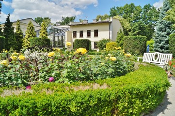 Villa Edward Herbst , museum - beatiful garden 