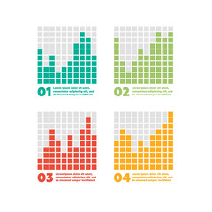 Infographics elements. Progress bar