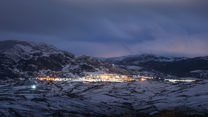 Panorama invernale