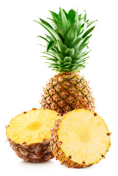 pineapple with slices