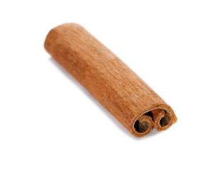 cinnamon stick spice isolated on white 