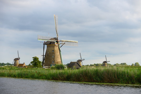 Windmill, wind wheel netherlands