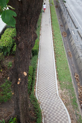 Corridor footpath