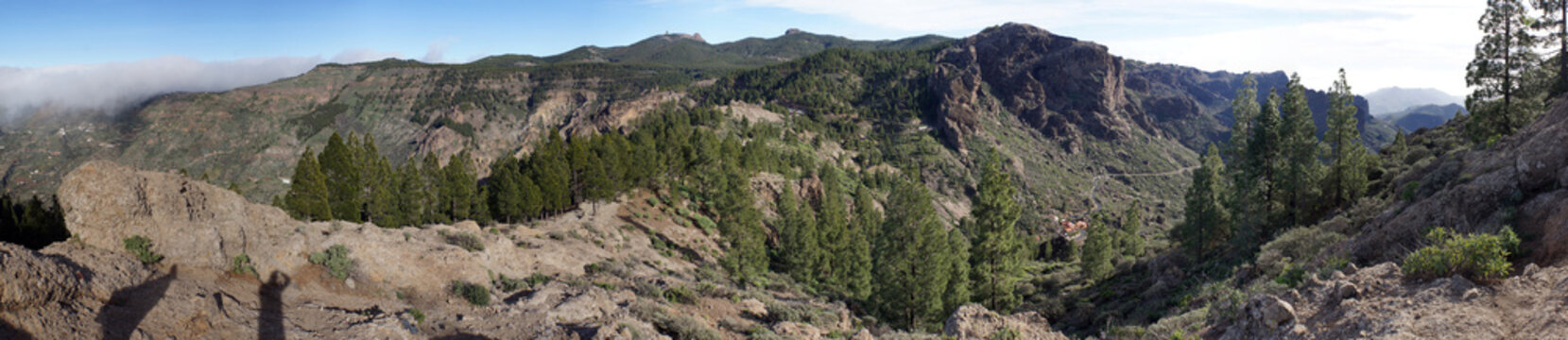 Bergwelt im Landschaftspark Parque Rural del Nublo