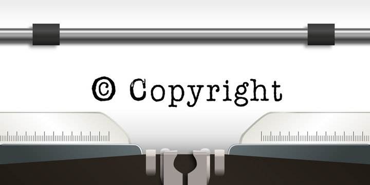 Copyright - droit d'auteur - écrivain - littérature - livre