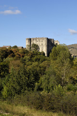 Fototapeta na wymiar Castle, Alba la Romaine, Rhone-Alpes, Ardeche, France