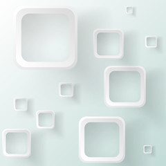 Business template or cover with squares