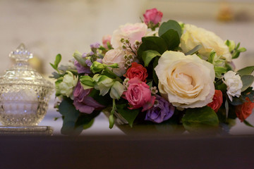 Roses on the table