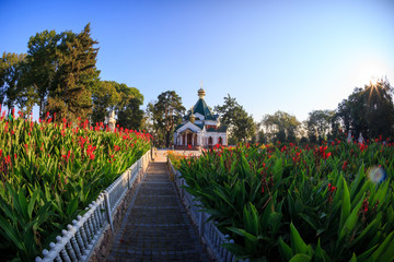 Fototapeta premium The church in the monastery