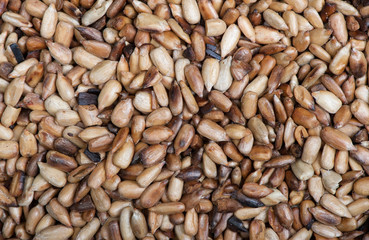 Overcooked peeled sunflower seeds