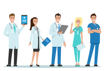 Obraz premium Doctors team