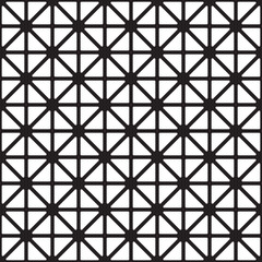 Modern reticulated linear seamless vector pattern.