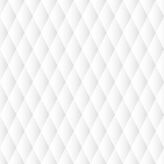 White gradient rhombus seamless vector pattern - 138243274