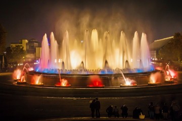 Fontana Magica catalana, Barcellona