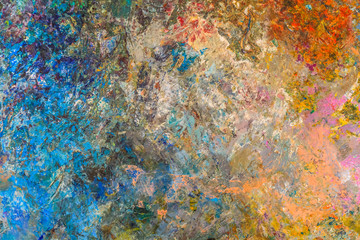 Colorful paint