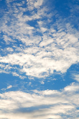 in the sky of world cloudy fluffy cloudscape