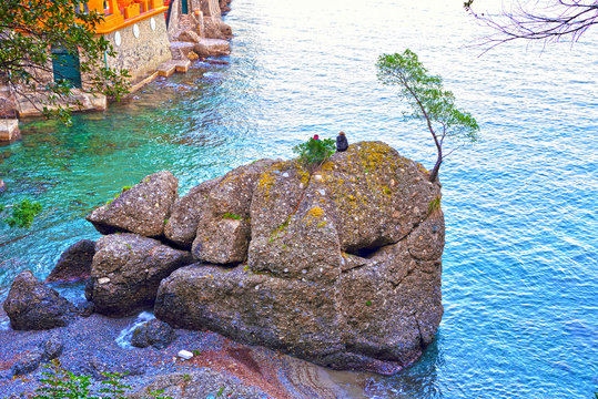 paraggi  portofino italy
