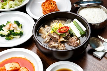 galbitang. Short Rib Soup.