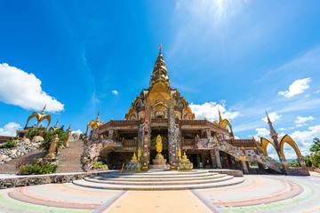Wat Pha Sorn Kaew, also known as Wat Phra Thart Pha Kaew, Khao Kor, Phetchabun, Thailand, Buddhist...