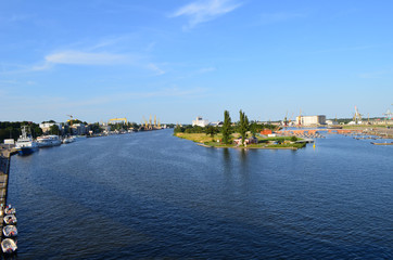 Port i przystań jachtowa w Szczecinie/Port and marina in Szczecin, Western Pomerania, Poland