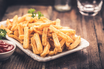 French fries in a bowl