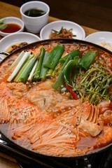 maeuntang. Spicy Fish Stew.