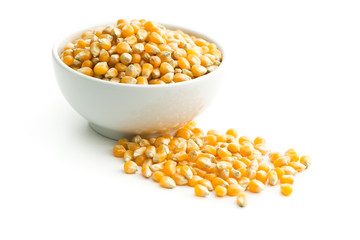 The corn seeds.