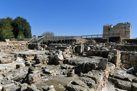 Ruins in Zippori NP, Israel