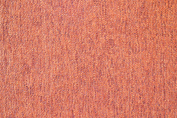 close up of textile detail - red textured cotton