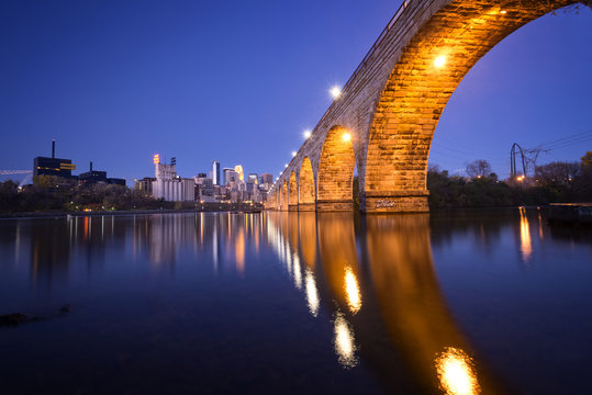 Stone Arch Bridge Minneapolis, Minnesota