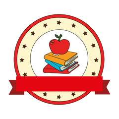 school supplies drawing icon vector illustration design