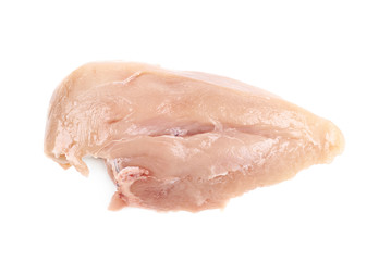 Raw chicken breast piece of meat