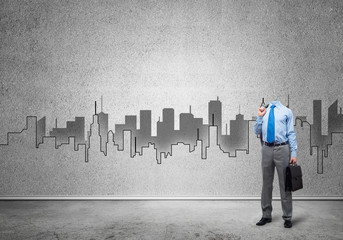 Man of engineering profession