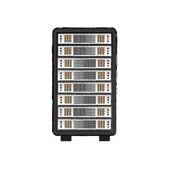 Database storage computer icon vector illustration graphic design