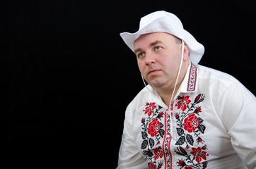 man in national costume