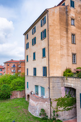 Fototapeta na wymiar Architectural detail of Giardino Scotto - Pisa, Italy