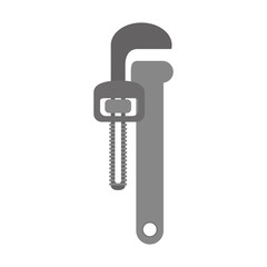 Wrench construction tool icon vector illustration graphic design