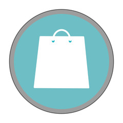 shopping bag isolated icon vector illustration design