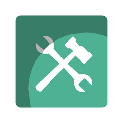 repair car service emblem vector illustration design