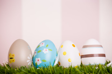 colorful easter eggs