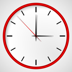 Stock vector clock image