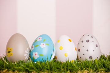 colorful easter eggs