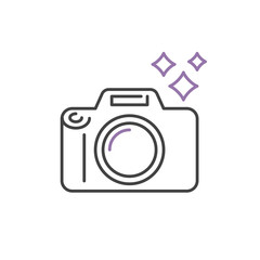 art icon vector illustration design linear artistic ink pictogram creativity button crafts graphic thin symbol icon collection web line flat photo