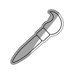 Paint brush isolated icon vector illustration graphic design
