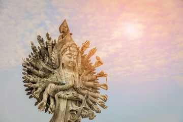 Guan Yin on sky