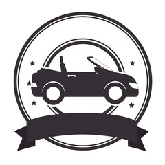 rent a car service icon vector illustration design