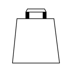shopping bag isolated icon vector illustration design