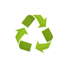 Obraz premium Go green ecology icon vector illustration graphic design