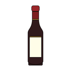 liquor bottle icon image vector illustration design 