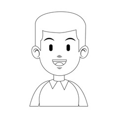 happy man icon image vector illustration design 